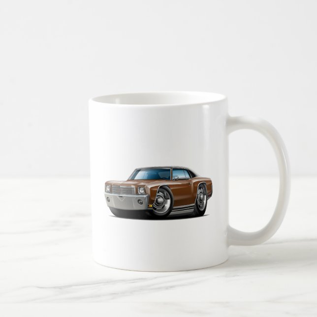 Monte Carlo Brown-Schwarzes Spitzenauto 1970 Tasse (Rechts)