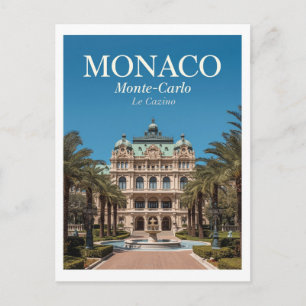 Monte Carlo Casino Postkarte