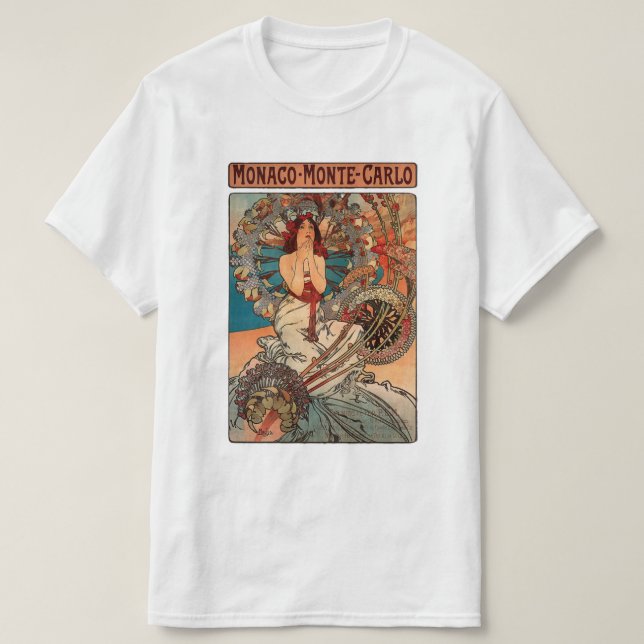Monte Carlo Frau Graphic T-Shirt (Design vorne)