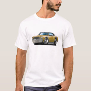Monte Carlo Gold-Schwarzes Spitzenauto 1972 T-Shirt