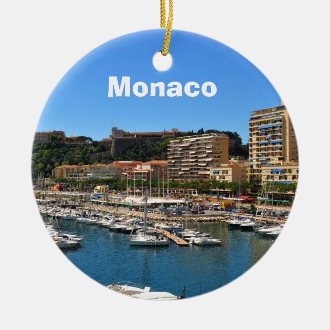 Monte Carlo in Monaco Keramikornament (Vorne)