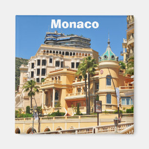 Monte Carlo in Monaco Magnet
