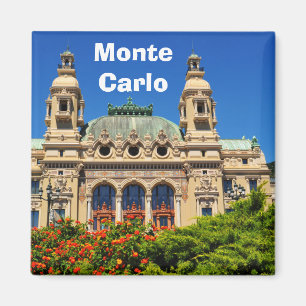 Monte Carlo in Monaco Magnet