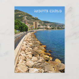 Monte Carlo in Monaco Postkarte