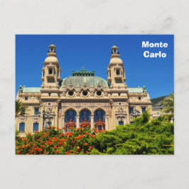 Monte Carlo in Monaco Postkarte