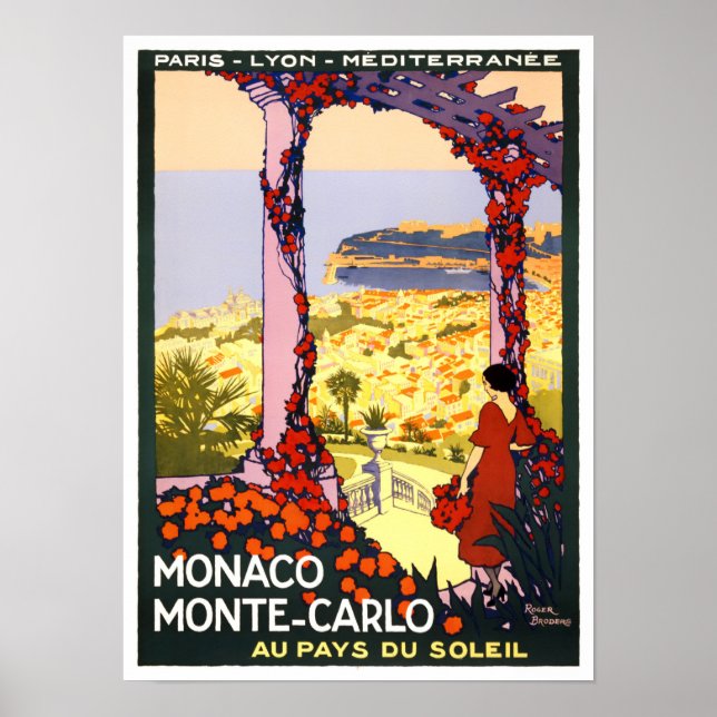 Monte Carlo Monaco Poster (Vorne)