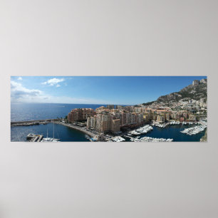 Monte Carlo, Monaco Poster