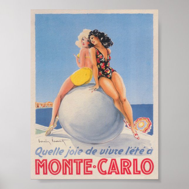 Monte Carlo Monaco Poster (Vorne)