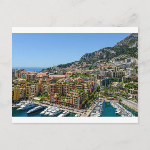 Monte Carlo Monaco Postkarte