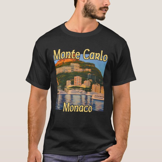 Monte Carlo Monaco T-Shirt (Vorderseite)