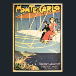 MONTE CARLO MONACO Vintage Art Deco Poster<br><div class="desc">Digital retuschiert und überarbeitet! Farbkorrigiert und Fehler entfernt! Hi Res Reproduktion Vintage Reise Poster Sammlung. Monte Carlo Monaco Tourismus Promotion Vintage Poster.</div>