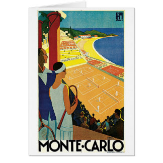 Monte Carlo Monaco Vintage Reise