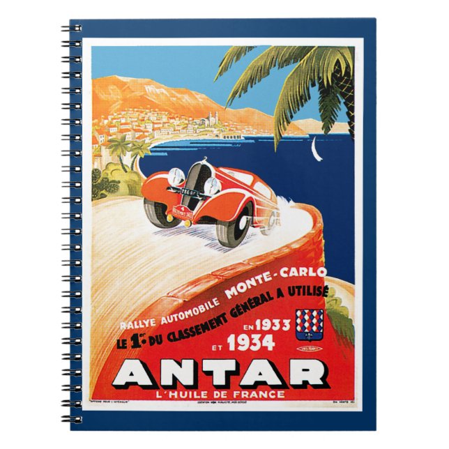 Monte Carlo Notizblock (Vorderseite)