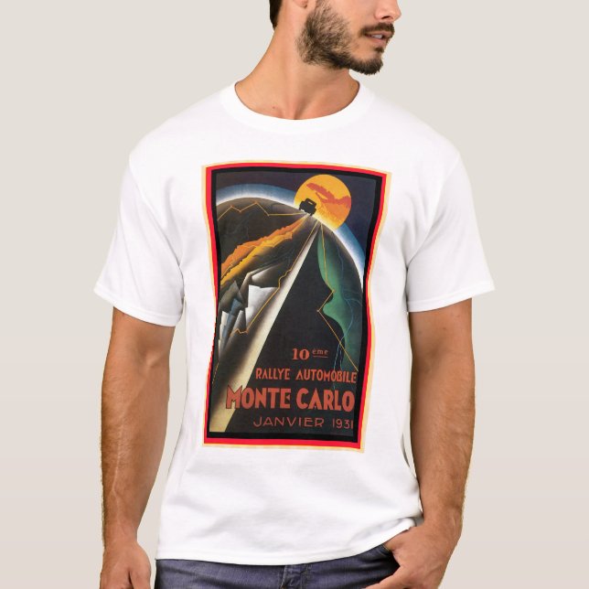 Monte Carlo Reproduction Poster T - Shirt (Vorderseite)