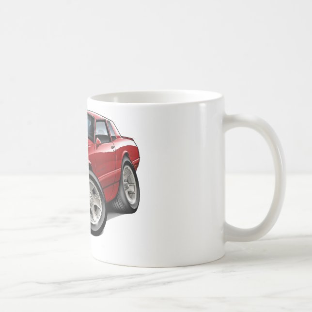 Monte Carlo Rot-Auto 1983-88 Kaffeetasse (Rechts)