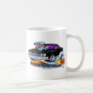 Monte Carlo schwarzes Auto 1972 Kaffeetasse