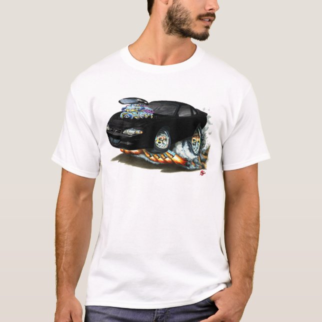 Monte Carlo schwarzes Auto 2000-05 T-Shirt (Vorderseite)