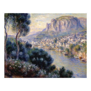Monte Carlo Seen aus Roquebrune Fotodruck