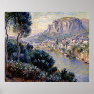 Monte Carlo Seen aus Roquebrune Poster