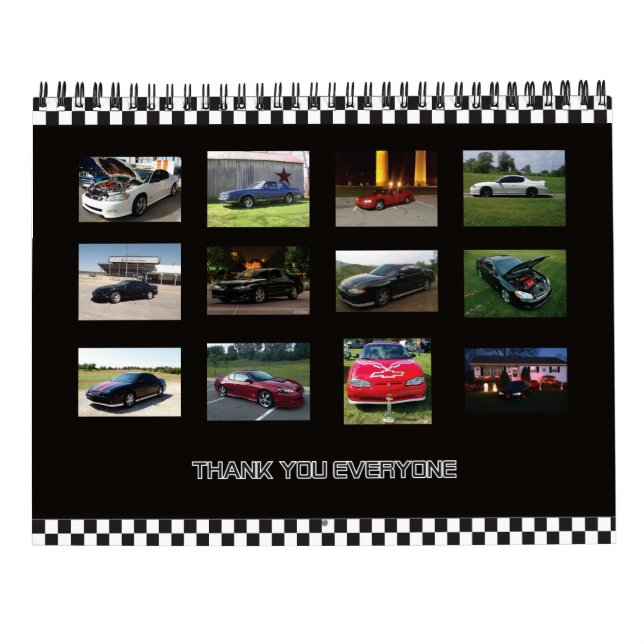 Monte des Monats-Kalenders 2016 Kalender (Rückseite)