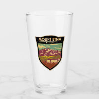 Monte Etna Sizilien Kunstvoll wandern Vintag