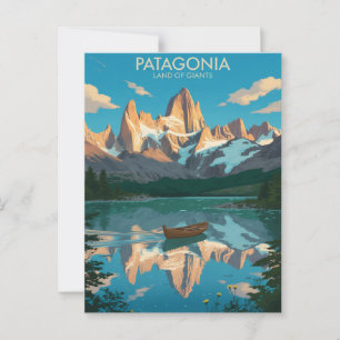 Monte Fitz Roy Patagonia Postkarte