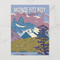 Monte Fitz Roy Patagonia Reisen Vintag