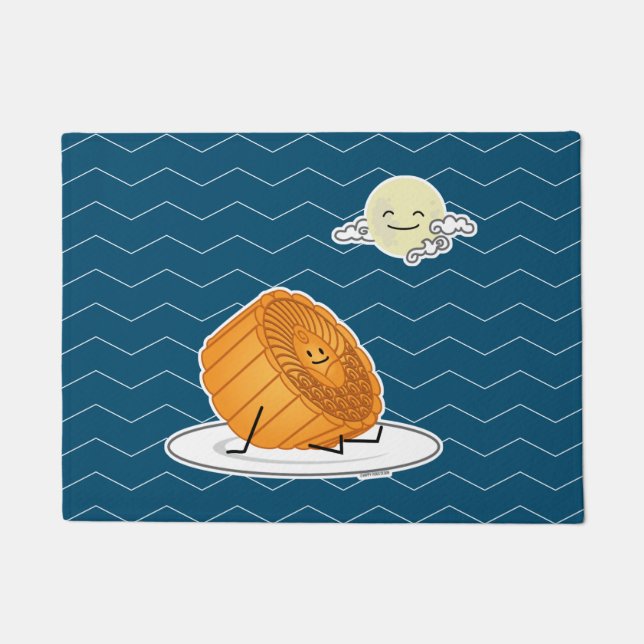 Monte Herbst Festival Moon and Stars Fußmatte (Vorderseite)