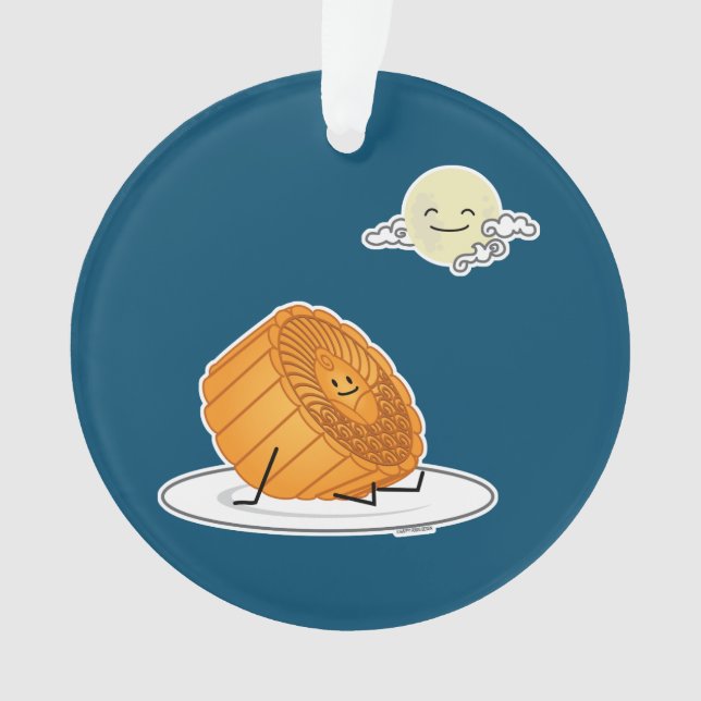 Monte Herbst Festival Moon and Stars Ornament (Vorderseite)