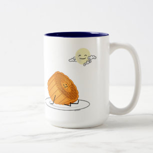 Monte Herbst Festival Moon and Stars Zweifarbige Tasse