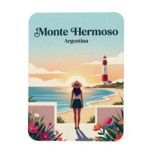 Monte Hermoso Argentinien Magnet