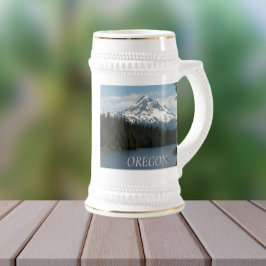 Monte Hood, Oregon Landschaft Bierglas
