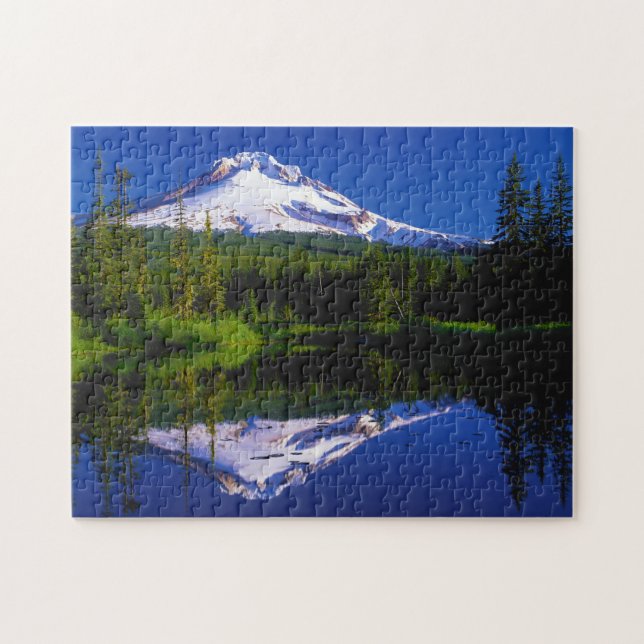 Monte Hood Oregon. Puzzle (Horizontal)