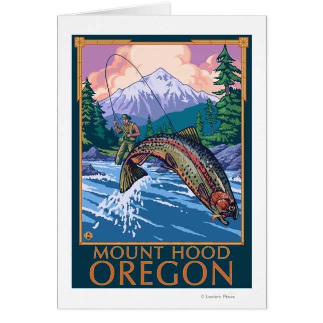 Monte Hood, OregonFisherman Scene (Vorne)
