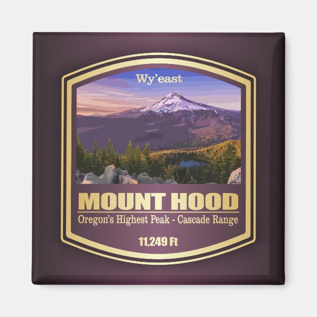 Monte Hood (PF) Magnet (Vorne)