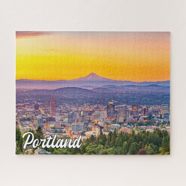 Monte Hood, Portland, Oregon Puzzle (Horizontal)