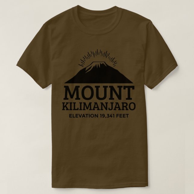 Monte Kilimanjaro T-Shirt (Design vorne)