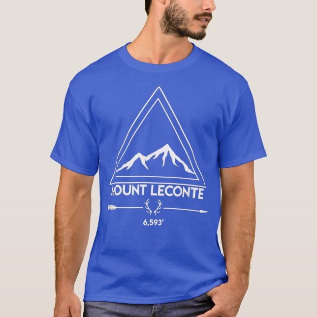 Monte LeConte Smoky Mountains Tennessee T-Shirt (Vorderseite)