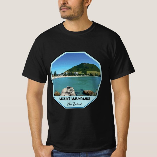 Monte maunganui Neuseeland T-Shirt (Vorderseite)