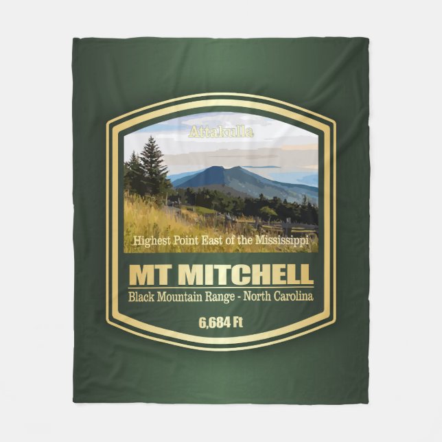 Monte Mitchell (PF) Fleecedecke (Vorderseite)