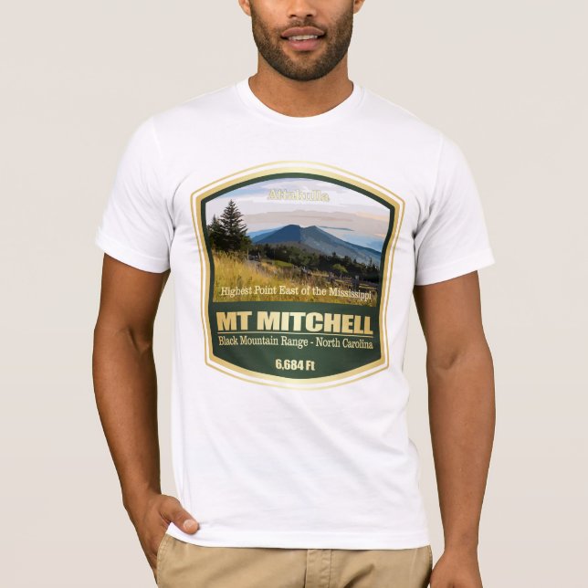 Monte Mitchell (PF) T-Shirt (Vorderseite)