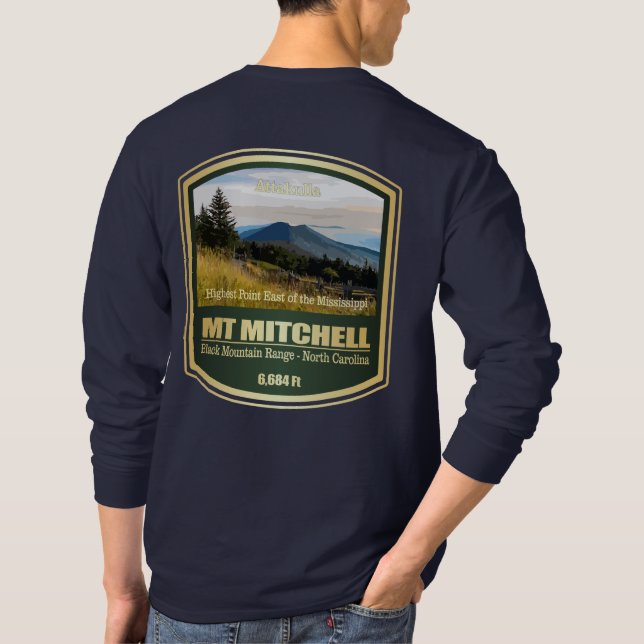 Monte Mitchell (PF) T-Shirt (Rückseite)