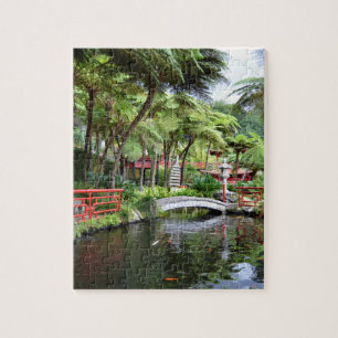 Monte Palace Gardens in Madeira Fotografie Puzzle