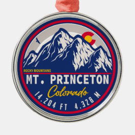 Monte Princeton Colorado - 14-er-Wanderung Ornament Aus Metall