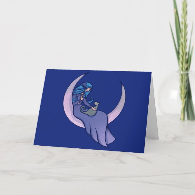 Monte Rom MoonChild Pagan Wicca Karte (Vorderseite)