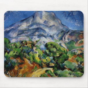 Monte Sainte-Victoire oberhalb der Tholonet Road Mousepad