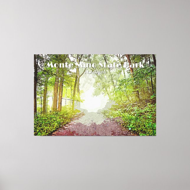 Monte Sano Staat Park Leinwanddruck (Vorderseite)