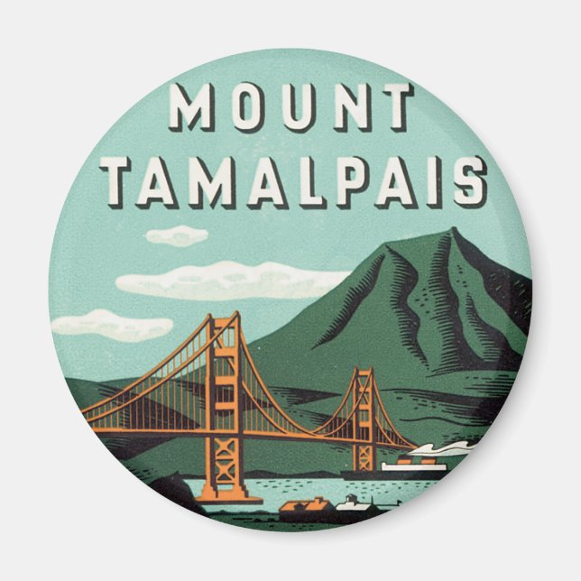 Monte Tamalpais Magnet (Vorne)
