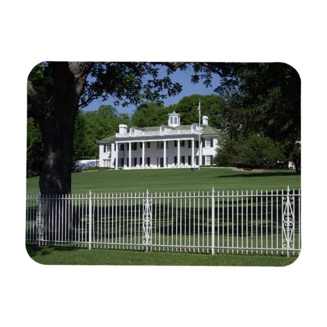 Monte Vernon Replik am White Rock Lake Magnet (Horizontal)