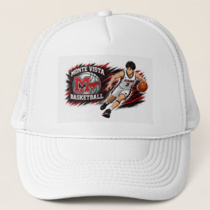 Monte Vista Basketball Anime Player Truckerhut  Truckerkappe